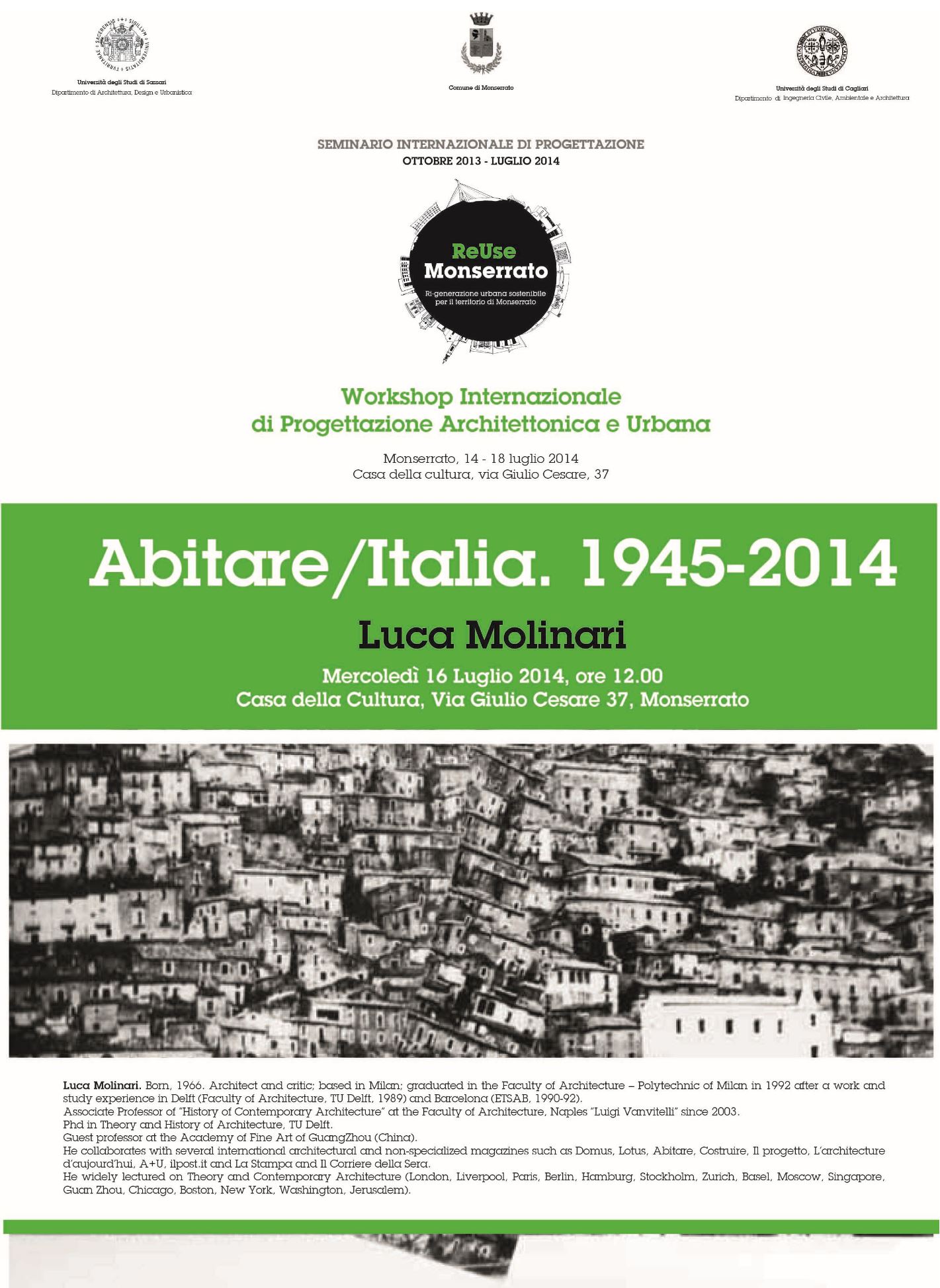 Abitare/Italia. 1945-2014