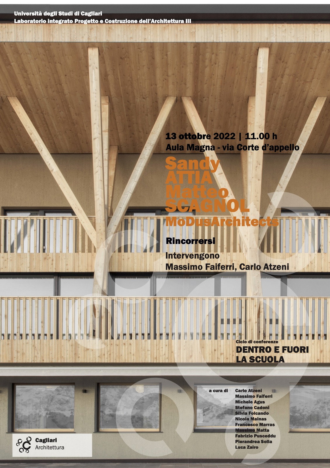 Lezione aperta Matteo Scagnol e Sandy Attia MoDus Architects “Rincorrersi”