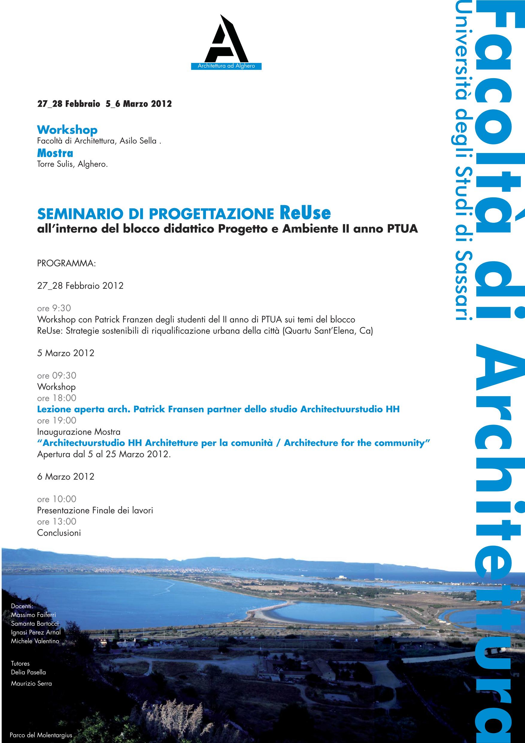 SEMINARIO DI PROGETTAZIONE  ReUse