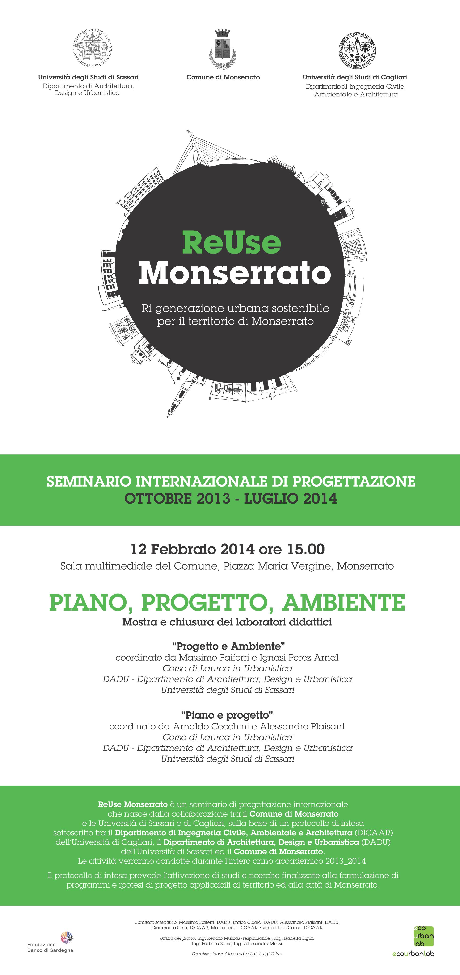 PIANO, PROGETTO, AMBIENTE