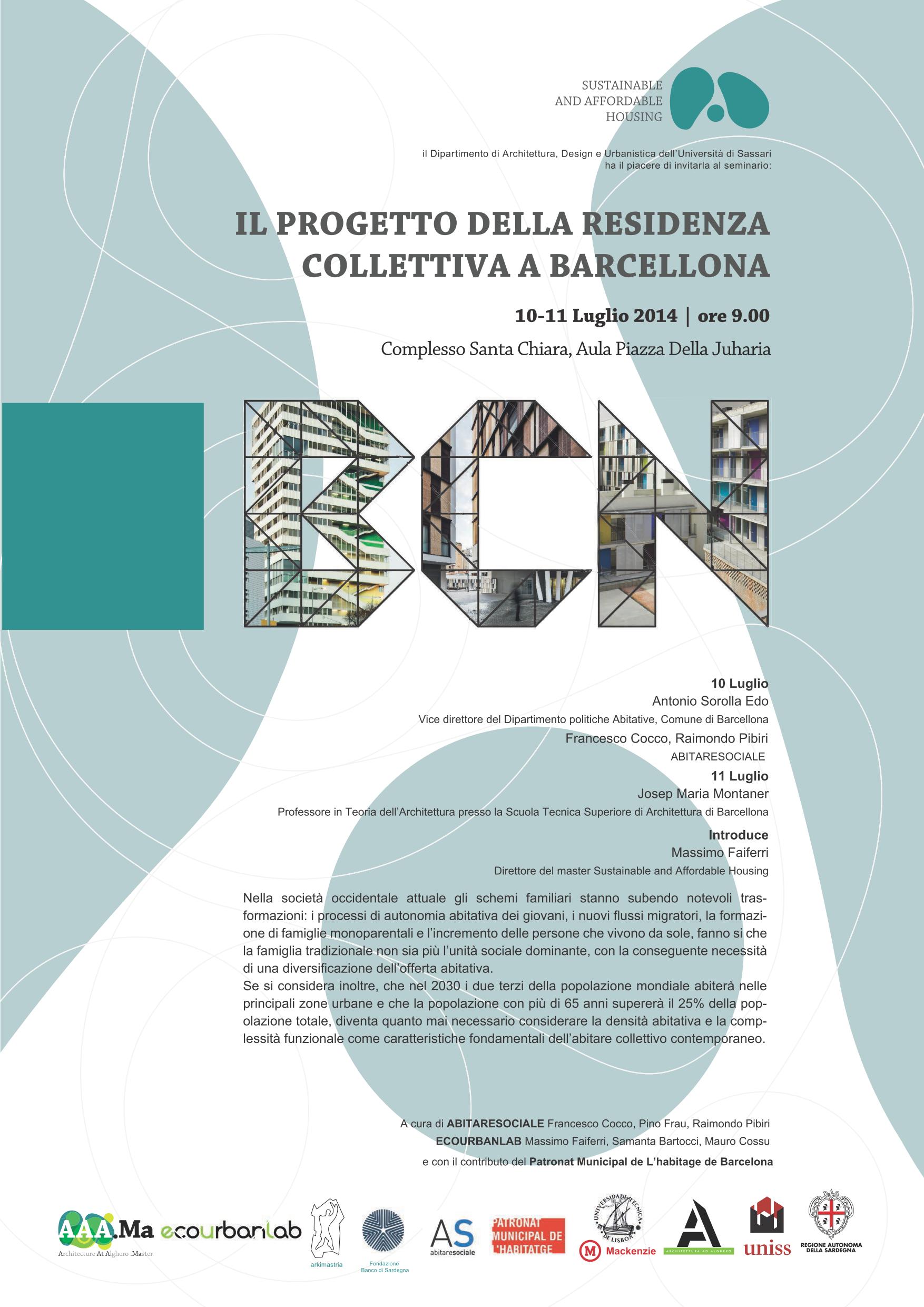 IL PROGETTO DELLA RESIDENZA COLLETTIVA A BARCELLONA