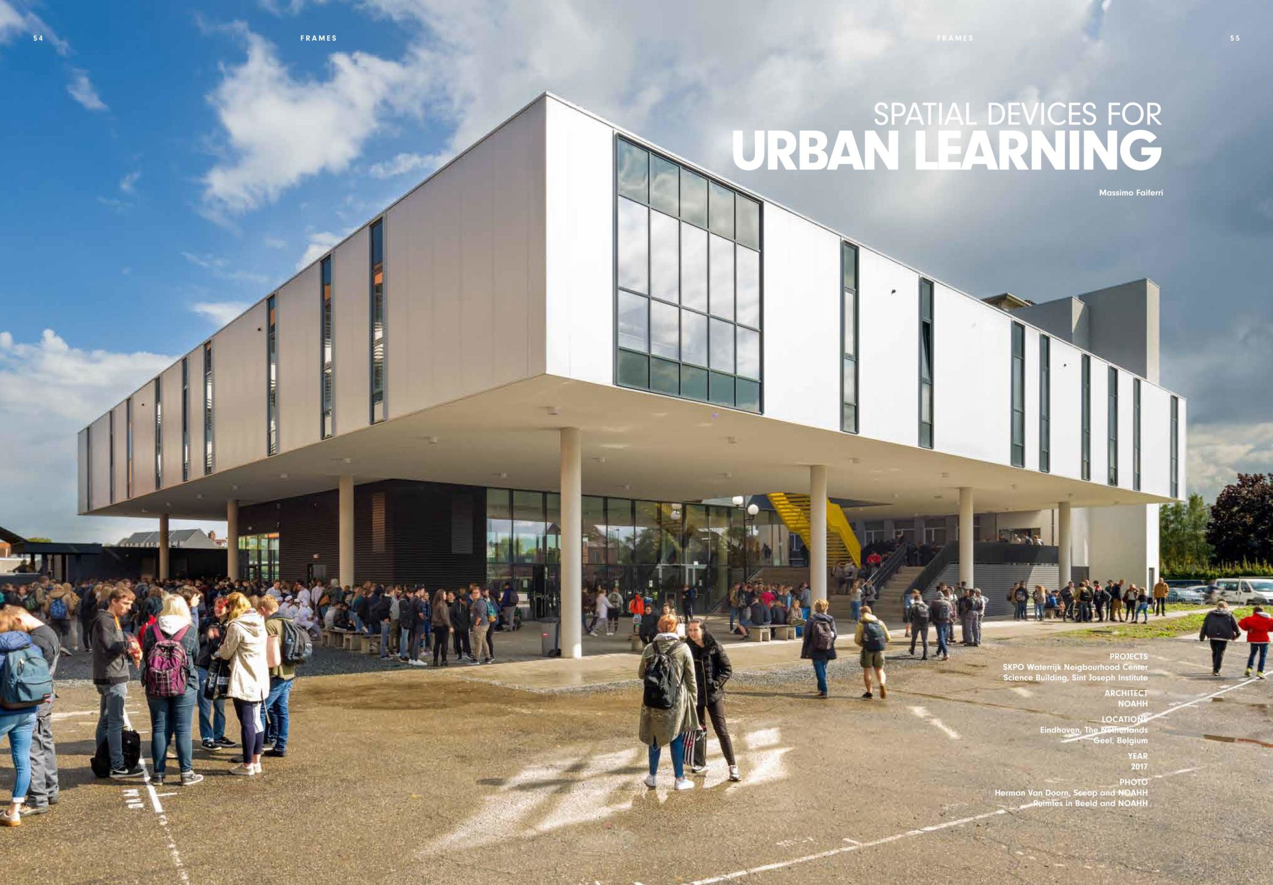 SPATIAL DEVICES FOR URBAN LEARNING
