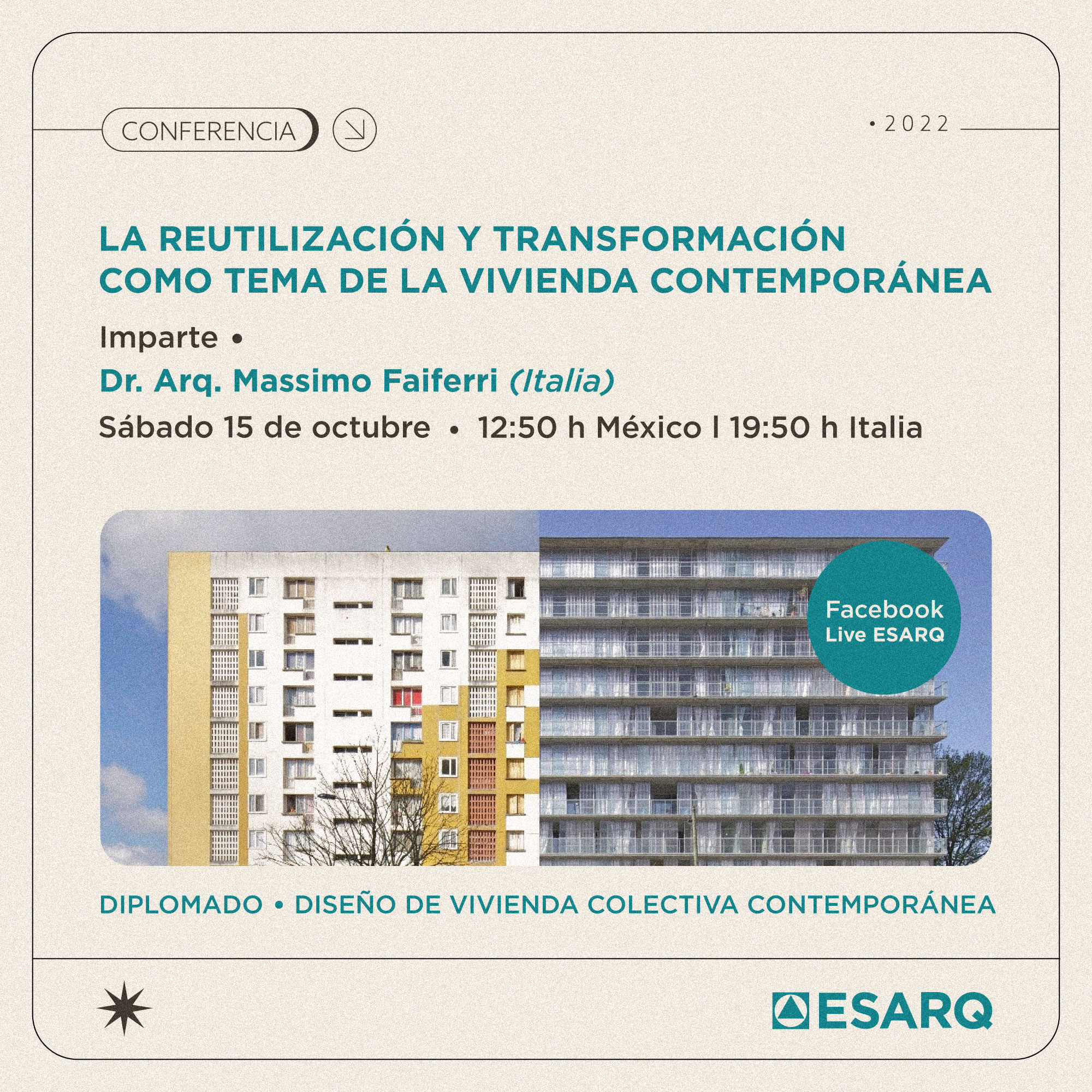 ESARQ | Conferencia Vivienda Colectiva