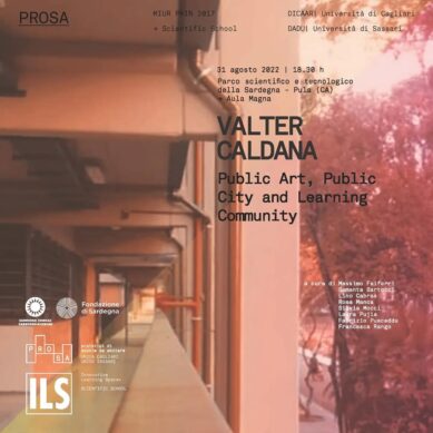Valter Caldana “public art, public city and learning community”